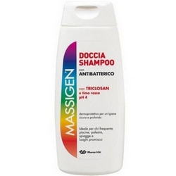 Massigen Doccia Shampoo Antibatterico 200mL - Pagina prodotto: https://www.farmamica.com/store/dettview.php?id=8399