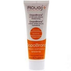 Rougj DopoBronz Aftersun Cream Moisturizing Face-Body 125mL - Product page: https://www.farmamica.com/store/dettview_l2.php?id=8411