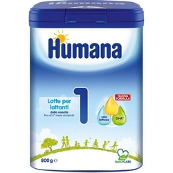 Humana 1 Powder 800g - Product page: https://www.farmamica.com/store/dettview_l2.php?id=8420