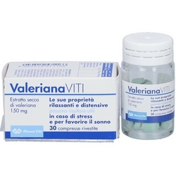 Valeriana Viti Tablets 9g - Product page: https://www.farmamica.com/store/dettview_l2.php?id=8437