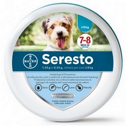 Seresto Small Dog Collar - Product page: https://www.farmamica.com/store/dettview_l2.php?id=8466