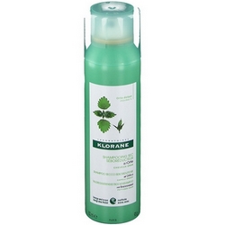 Klorane Dry Shampoo Nettle 150mL - Product page: https://www.farmamica.com/store/dettview_l2.php?id=8502