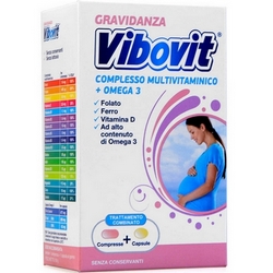 Vibovit Gravidanza Compresse-Capsule 50g - Pagina prodotto: https://www.farmamica.com/store/dettview.php?id=8522
