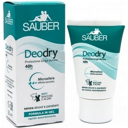 Sauber Fresh Deodorante Fresco e Asciutto Gel 30mL - Pagina prodotto: https://www.farmamica.com/store/dettview.php?id=8584