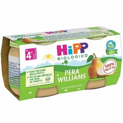 HiPP Bio Omogeneizzato Pera Williams 2x80g - Pagina prodotto: https://www.farmamica.com/store/dettview.php?id=8630