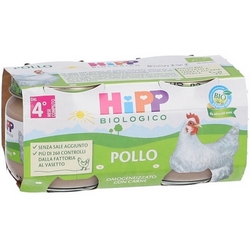 HiPP Bio Omogeneizzato Pollo 2x80g - Pagina prodotto: https://www.farmamica.com/store/dettview.php?id=8636