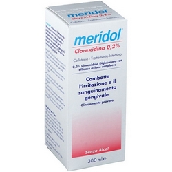 Meridol Chlorexidine Mouthwash 300mL - Product page: https://www.farmamica.com/store/dettview_l2.php?id=8667