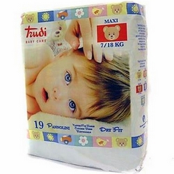 Trudi Baby Care Diapers Maxi 7-18kg - Product page: https://www.farmamica.com/store/dettview_l2.php?id=8774