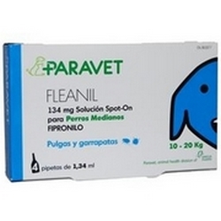 Paravet Fleanil Dogs 10-20kg 5mL - Product page: https://www.farmamica.com/store/dettview_l2.php?id=8905