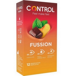 Control Fussion 12 Condoms - Product page: https://www.farmamica.com/store/dettview_l2.php?id=8953