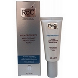 RoC Pro-Preserve Anti Ossidante Protettiva Crema Fluida 40mL - Pagina prodotto: https://www.farmamica.com/store/dettview.php?id=9028