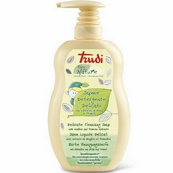 Trudi Baby Nature Delicate Cleansing Soap 400mL - Product page: https://www.farmamica.com/store/dettview_l2.php?id=9045