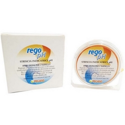 Rego pH Strips for the detection of pH Urinary - Product page: https://www.farmamica.com/store/dettview_l2.php?id=9103