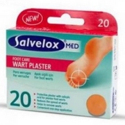 Salvelox Med Foot Care Wart Plaster - Product page: https://www.farmamica.com/store/dettview_l2.php?id=9164