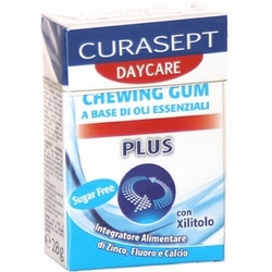 Curasept DayCare Chewing Gum Plus 28g - Pagina prodotto: https://www.farmamica.com/store/dettview.php?id=9385