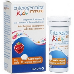 Enterogermina Immuno Kids Chewable Tablets 15g - Product page: https://www.farmamica.com/store/dettview_l2.php?id=9390