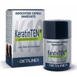 Keratin TEN Infoltitore Capelli 01 Nero 12g - Pagina prodotto: https://www.farmamica.com/store/dettview.php?id=9484