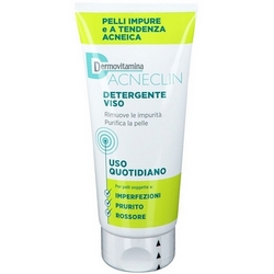 Dermovitamina Acneclin Detergente Viso 200mL - Pagina prodotto: https://www.farmamica.com/store/dettview.php?id=9514