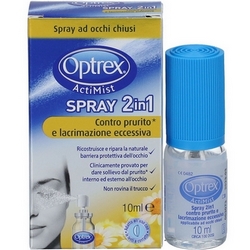 Optrex ActiMist Spray 2in1 Prurito-Lacrimazione 10mL - Pagina prodotto: https://www.farmamica.com/store/dettview.php?id=9545