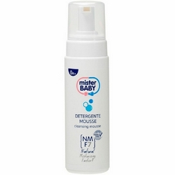 Mister Baby Cleansing Mousse 200mL - Product page: https://www.farmamica.com/store/dettview_l2.php?id=9613