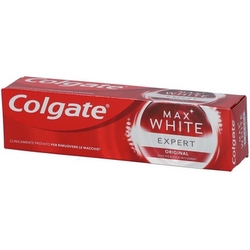 Colgate Max White Expert White Dentifricio 75mL - Pagina prodotto: https://www.farmamica.com/store/dettview.php?id=9902
