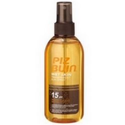 Piz Buin Wet Skin Spray SPF15 150mL - Product page: https://www.farmamica.com/store/dettview_l2.php?id=9908