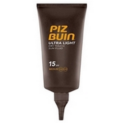 Piz Buin Ultra Light Dry Touch Sun Fluid SPF15 150mL - Pagina prodotto: https://www.farmamica.com/store/dettview.php?id=9915
