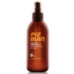 Piz Buin Tan-Protect Oil Spray SPF6 150mL - Product page: https://www.farmamica.com/store/dettview_l2.php?id=9926
