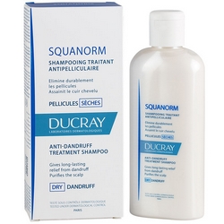Ducray Squanorm Anti-Dandruff Dry Shampoo 200mL - Product page: https://www.farmamica.com/store/dettview_l2.php?id=9945