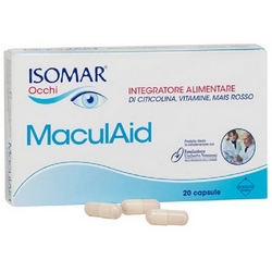 Isomar Occhi MaculAid Capsule 10,1g - Pagina prodotto: https://www.farmamica.com/store/dettview.php?id=9961